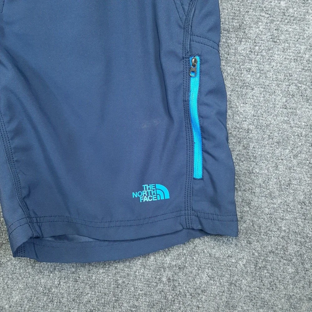 The North Face Hiking Shorts CEZ8 34 Navy Blue Mens Outdoor Gorpcore Drawstring